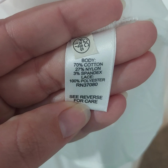 NWT Cato White Cold Shoulder Long Sleeve Blouse in Size 18/20 2X - Picture 8 of 8